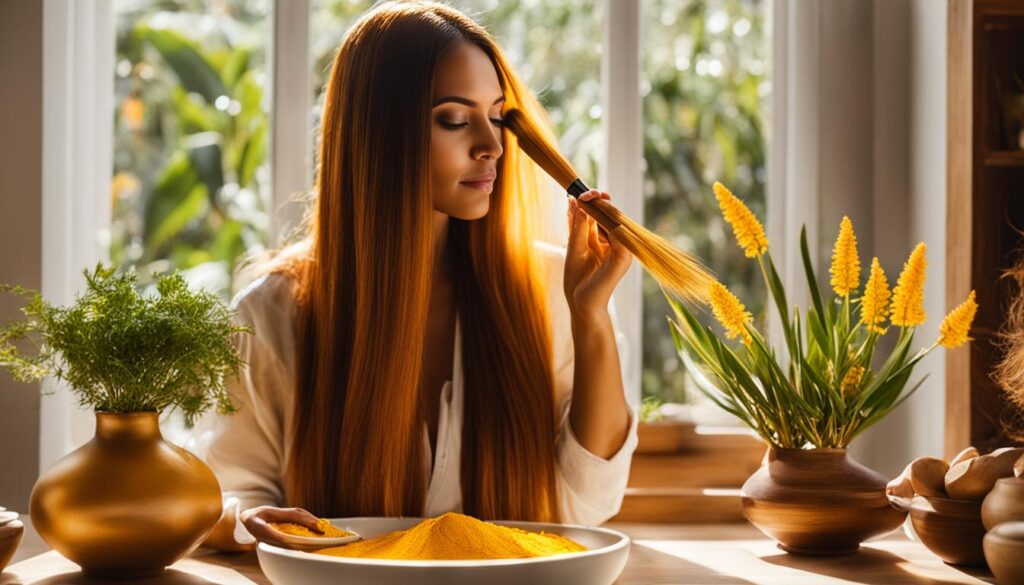 Turmeric hair mask recipes