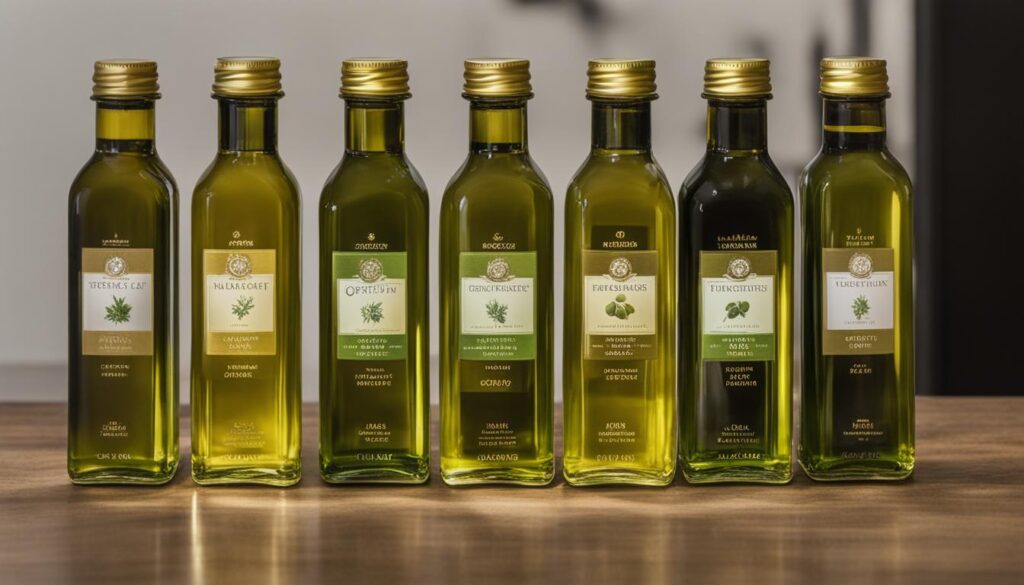 Types of Olive Oil Types of Olive Oil