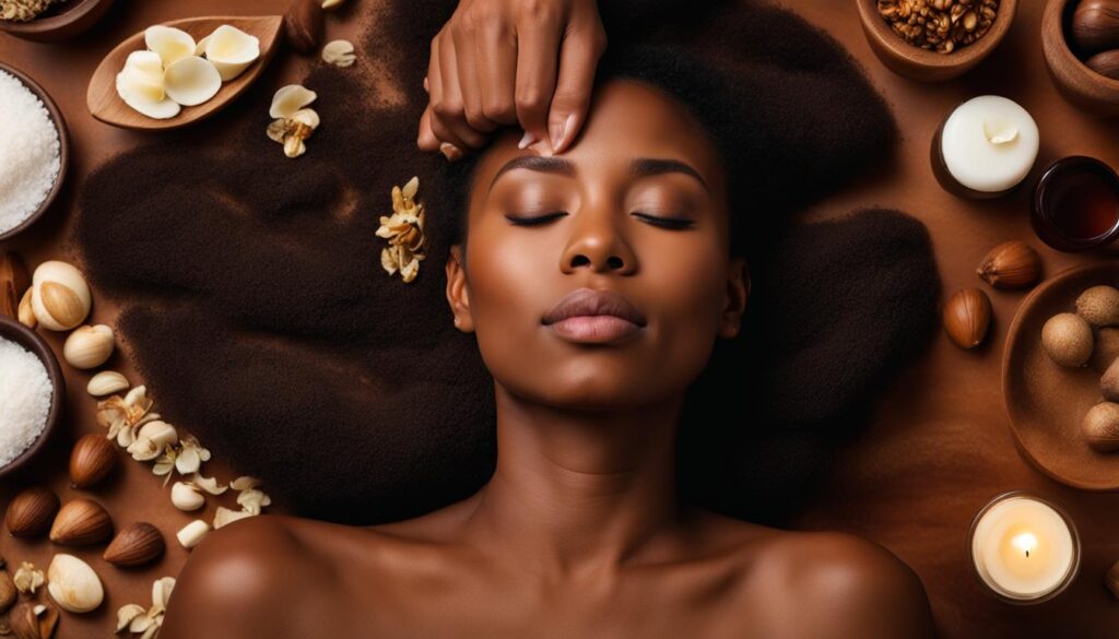 Walnut Shells for Hair