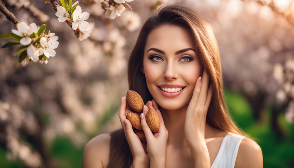 almond extract for glowing skin