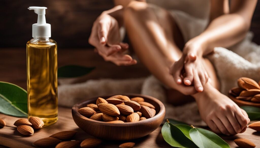 almond oil for dry skin