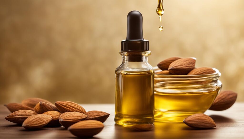 almond oil for face glow