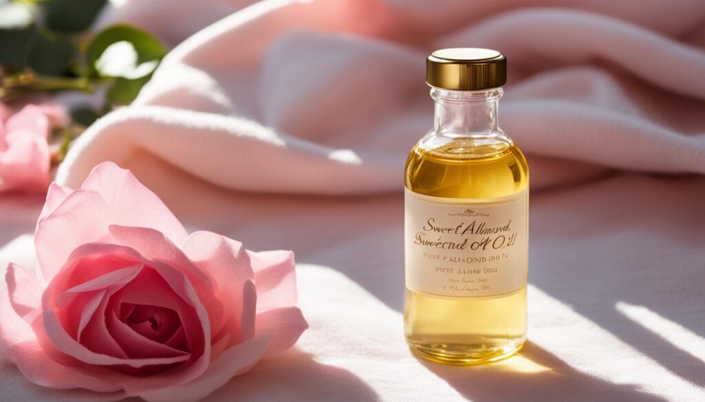 almond oil for glowing skin