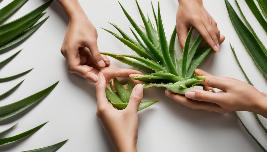 aloe vera for massage