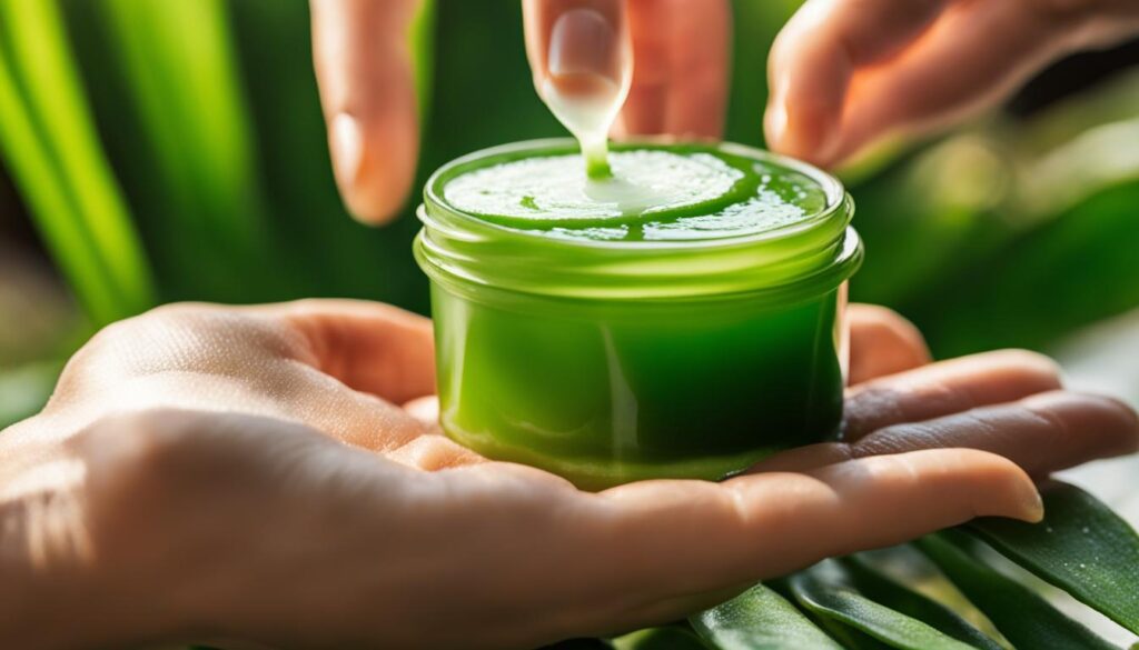 aloe vera massage lotion