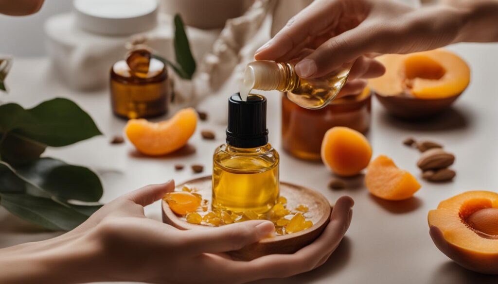 apricot kernel oil skincare routine