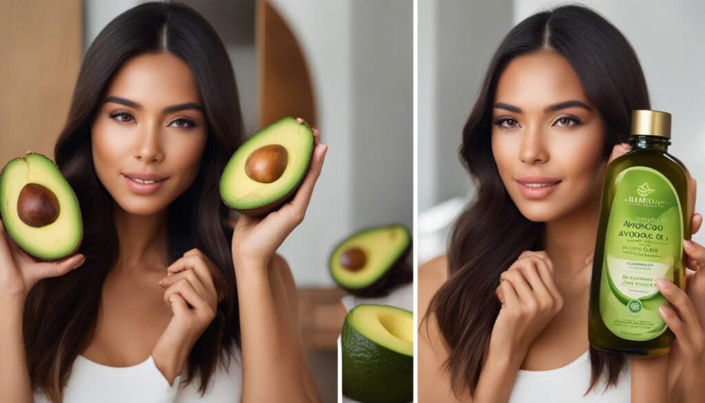 avocado oil for skin and hair