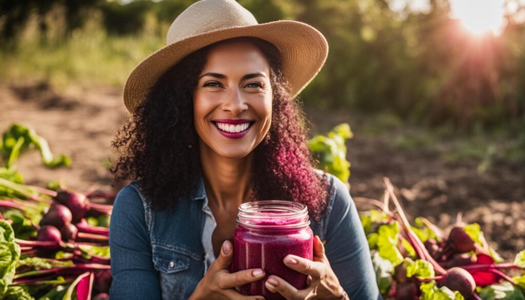 beetroot powder for anti-aging skin