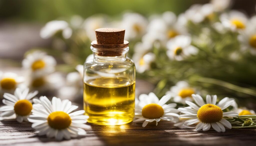 chamomile oil for hair