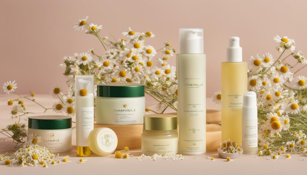 chamomile skincare products