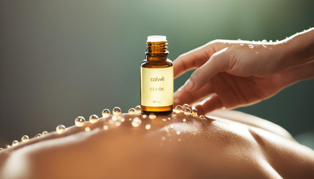 clove oil for massage