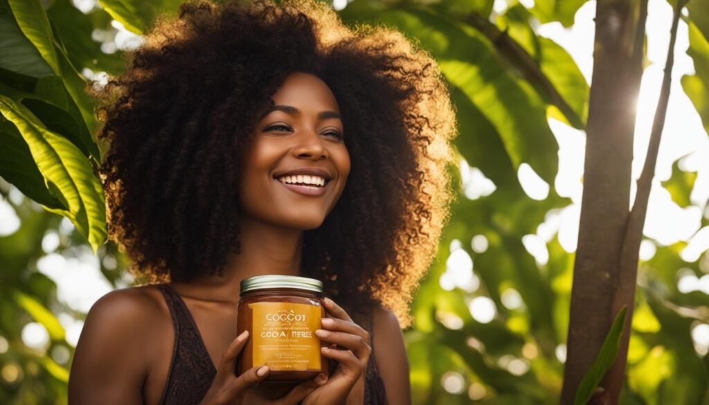 cocoa butter for hair
