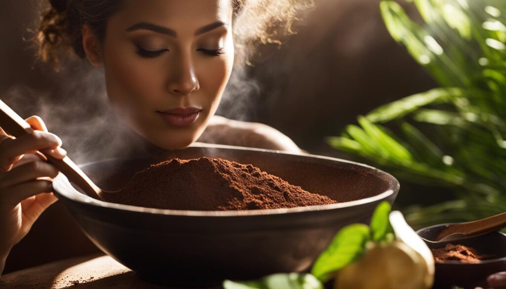 cocoa powder hair mask