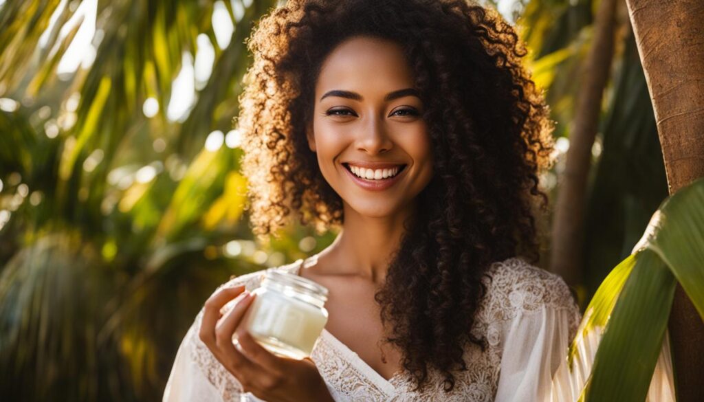 coconut oil for face