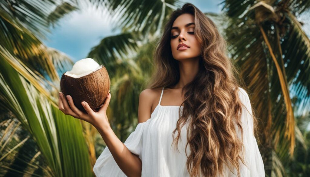 coconut oil for hair growth