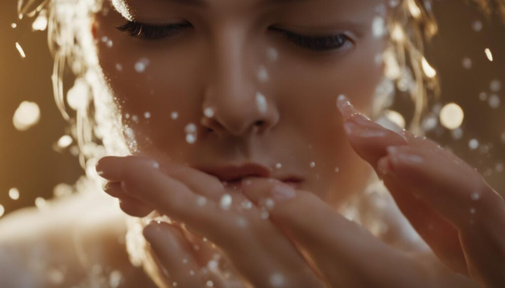 cornstarch exfoliator
