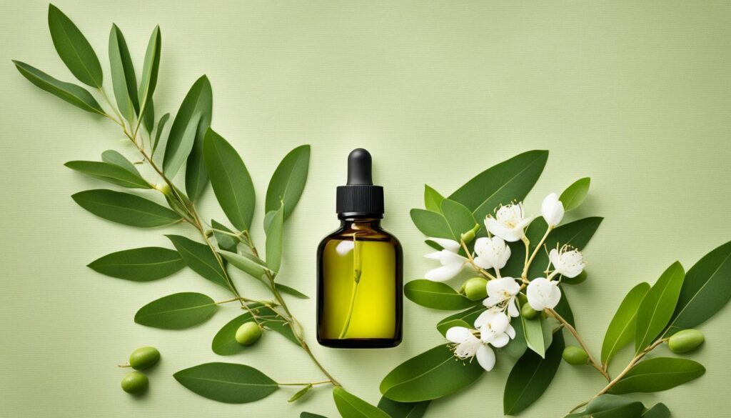eucalyptus and jojoba rejuvenate massage oil