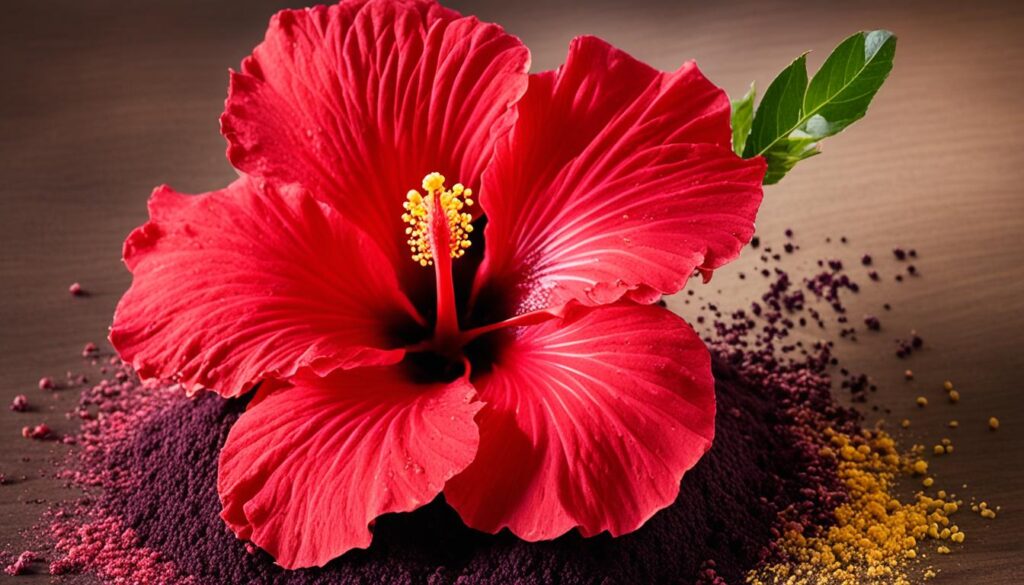 hibiscus powder for hair health