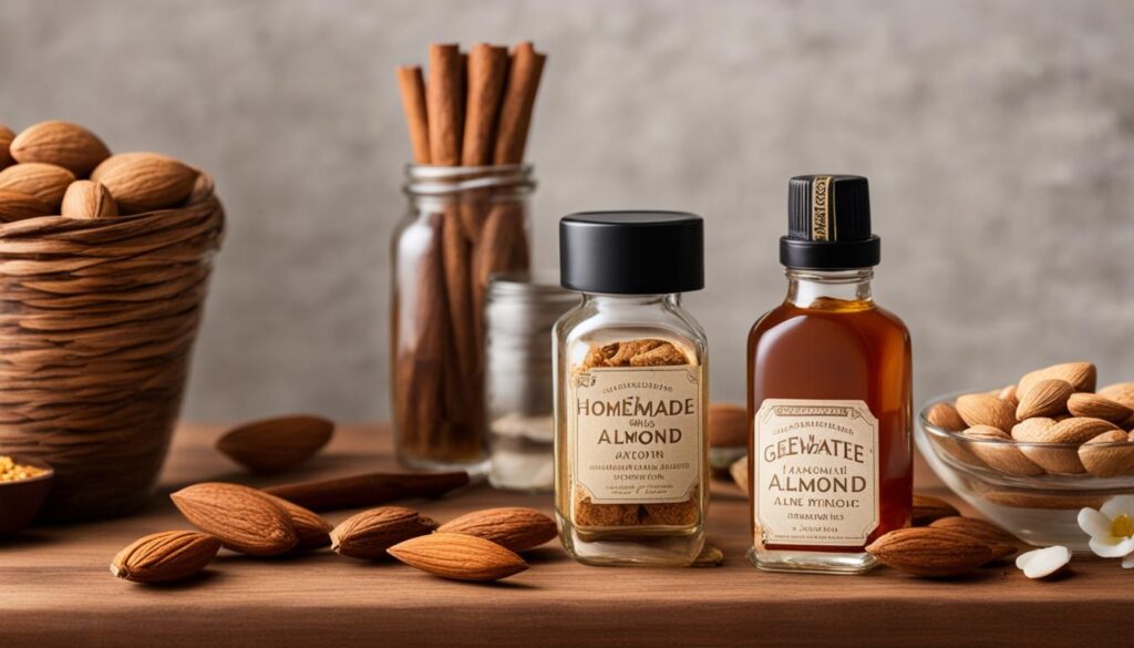 homemade almond extract storage