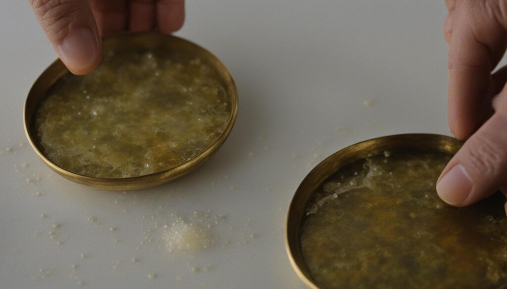 how to clean brass with natural ingredients