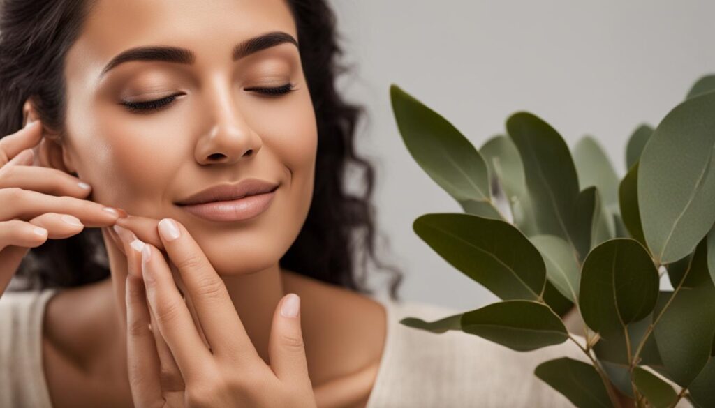 how to use eucalyptus oil on face