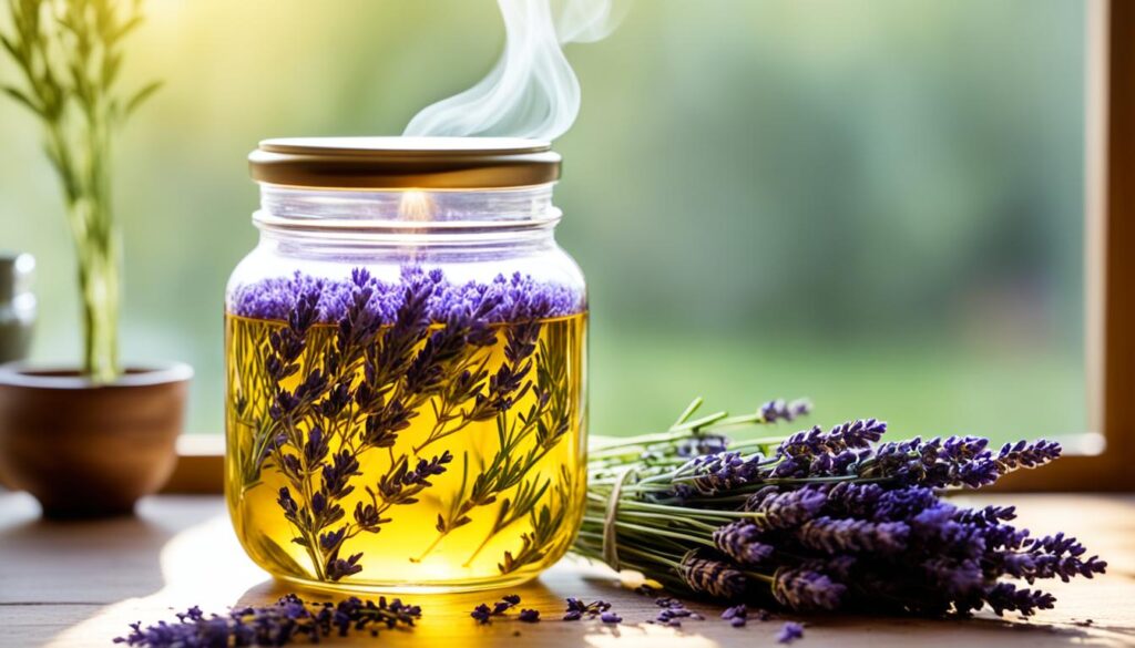lavender oil infusion