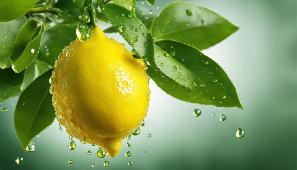 lemon essential oil