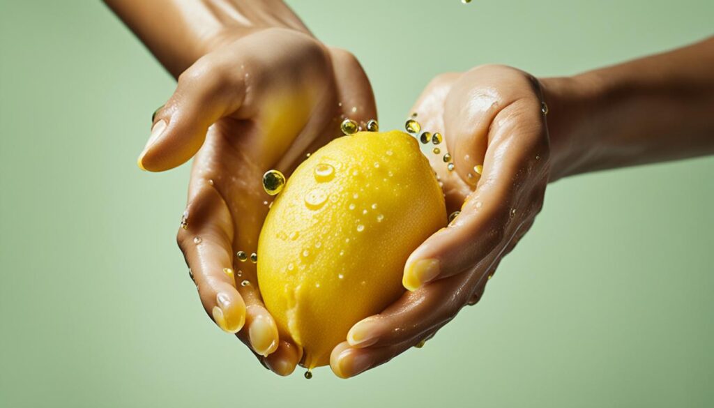 lemon oil for massage