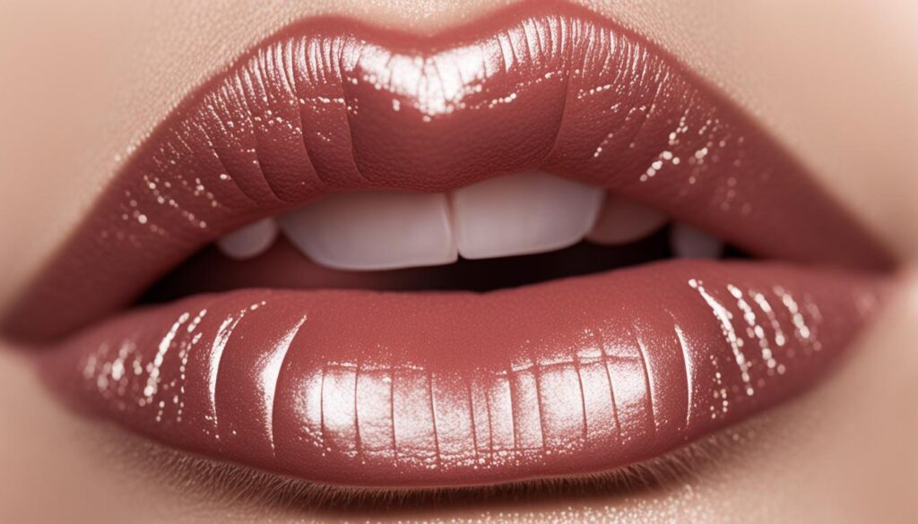 lipstick application