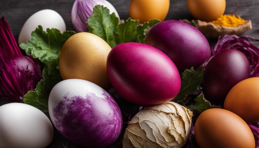 natural Easter egg dye
