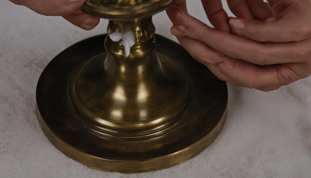 natural ways to clean brass
