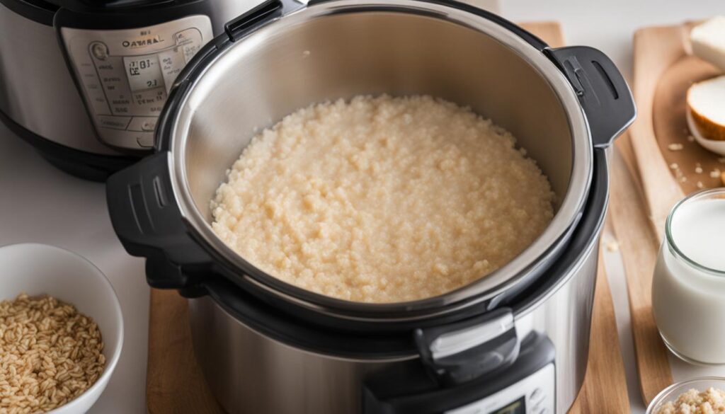 pressure cooking oatmeal