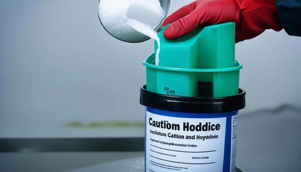 safety precautions for sodium hydroxide