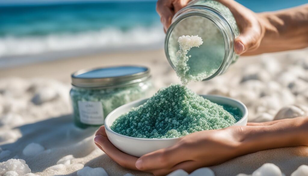 sea salt scrub benefits