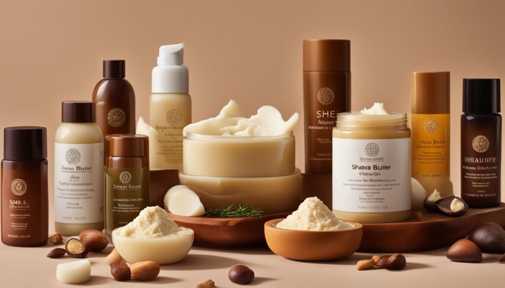 shea butter skincare products