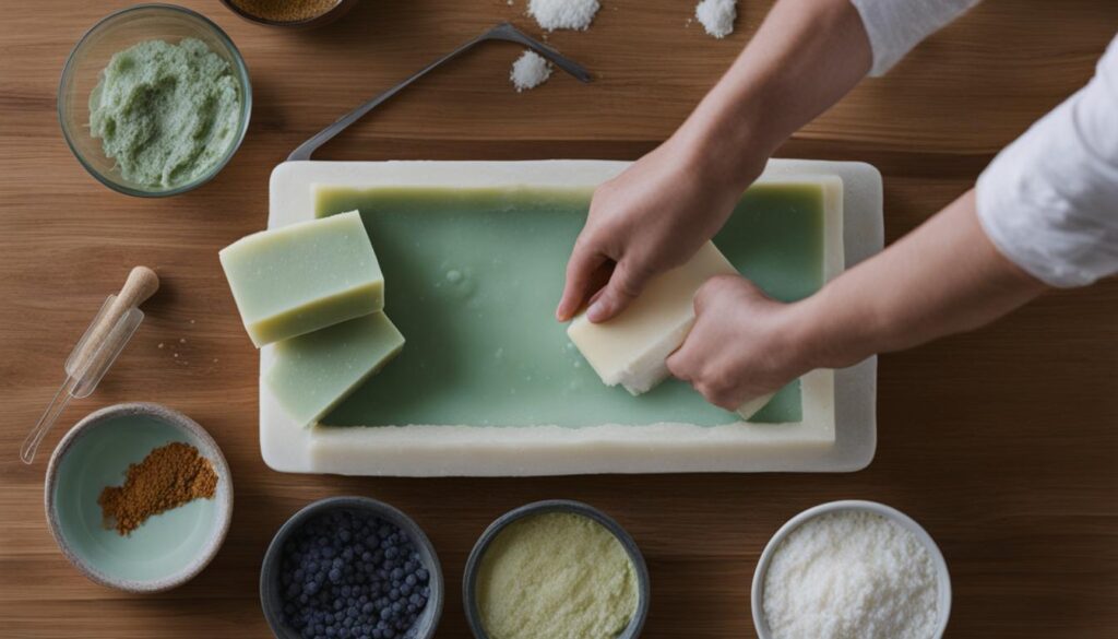 soap making techniques