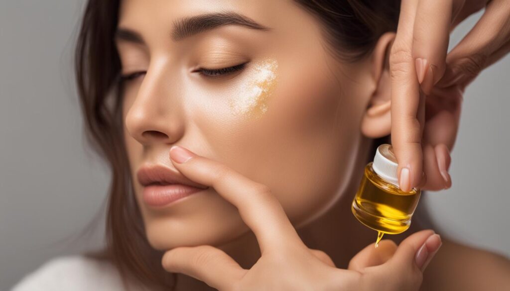 using vitamin E oil on skin, scars, and hair