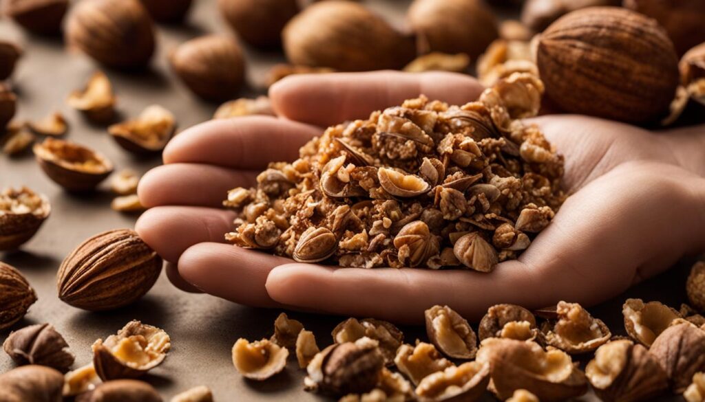 walnut shell exfoliant