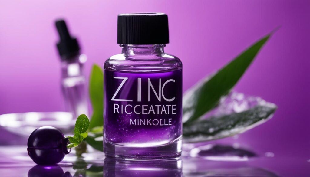 zinc ricinoleate fragrance incorporation